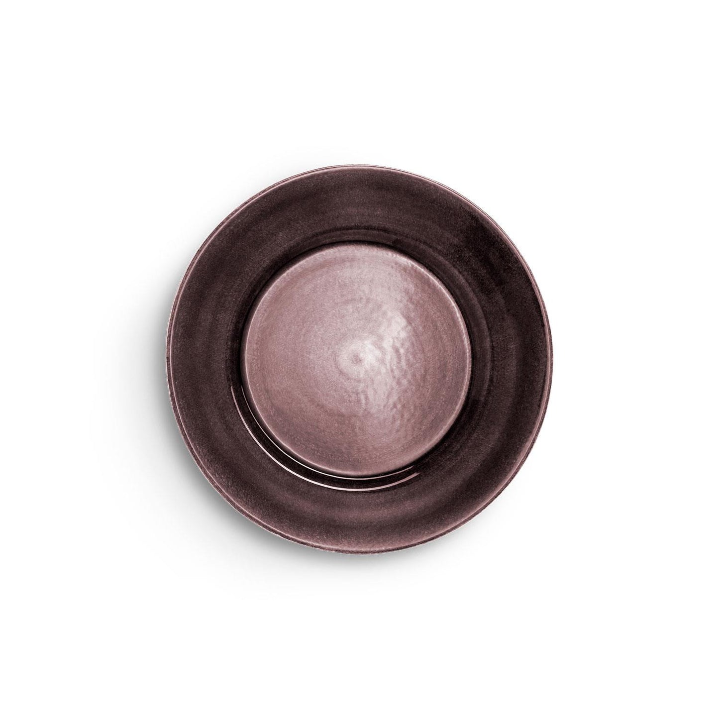 Tallerken 25cm, Plomme