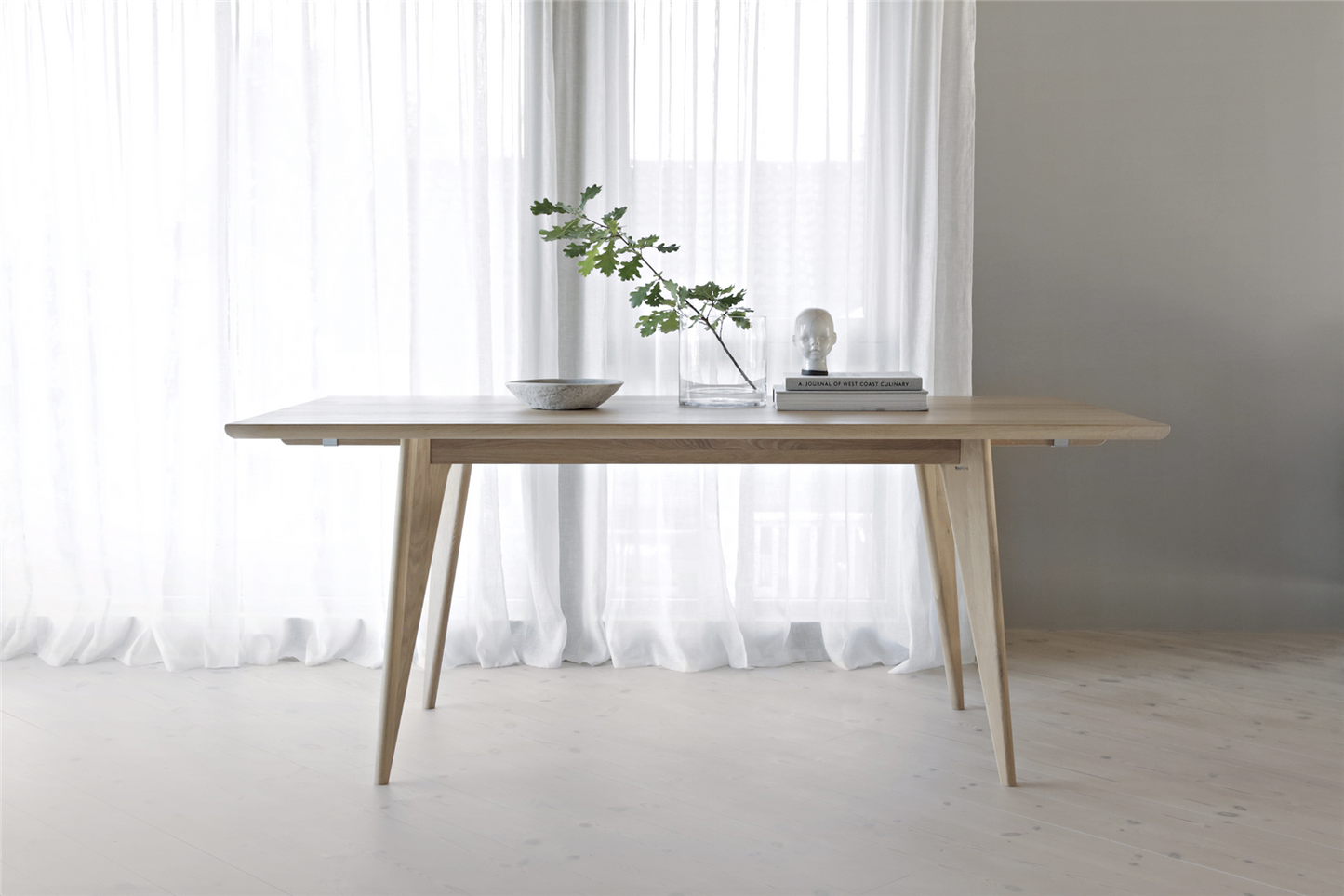 Viken 180cm, Hvitoljet