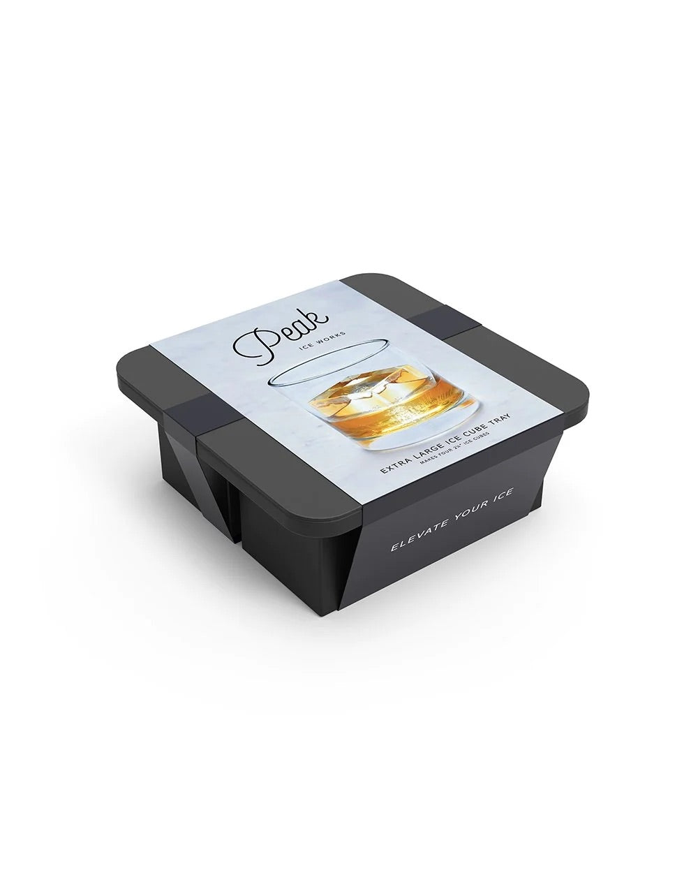XL Ice cube tray, charcoal