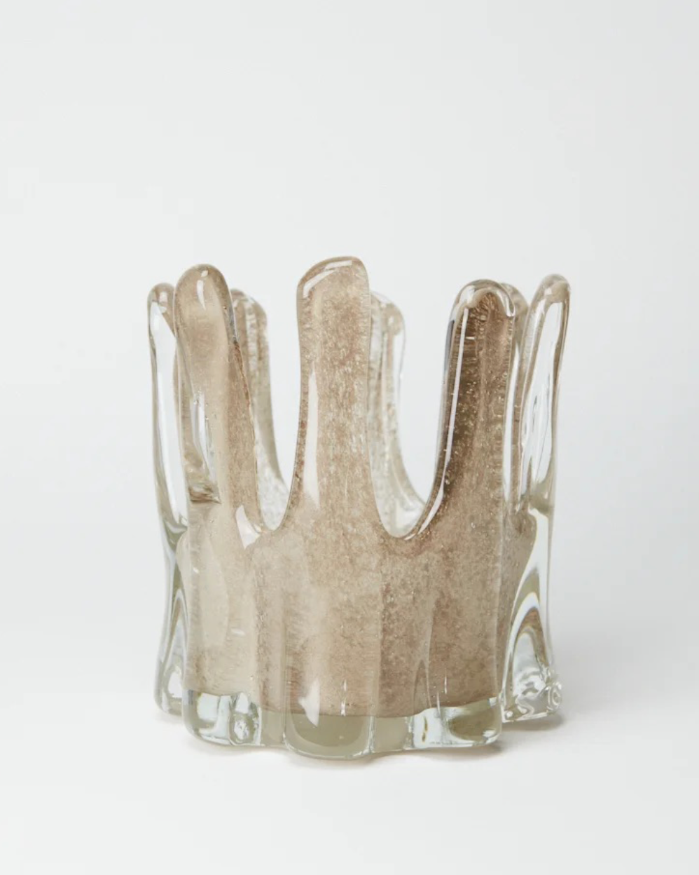 Helix lysholder taupe 14cm