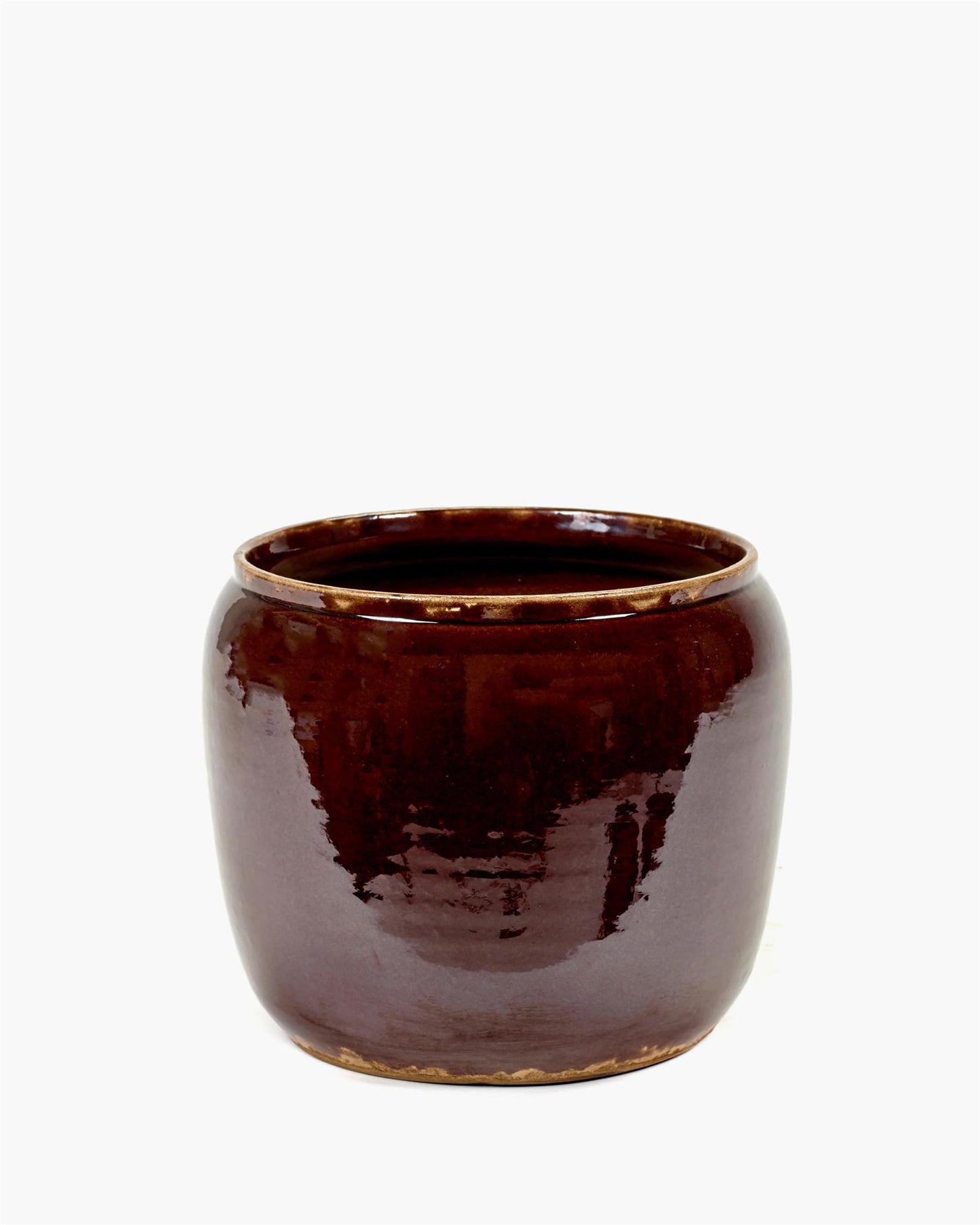 Costa blomsterpotte XS, Brun