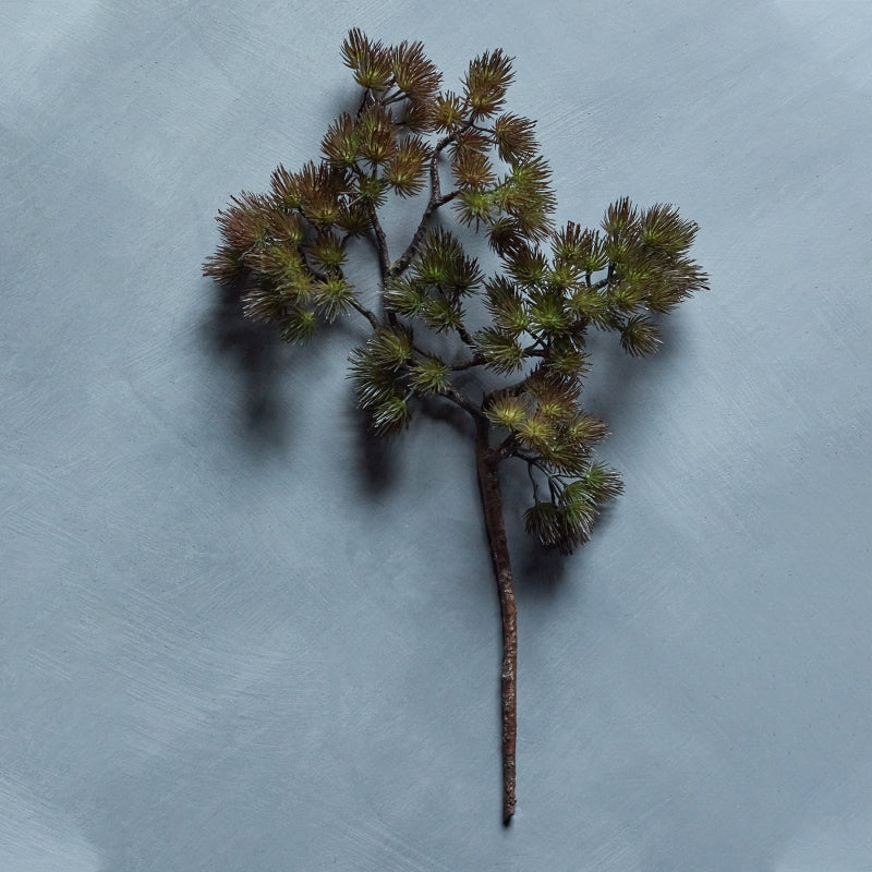 Pine Branch Dusk Faux Stem