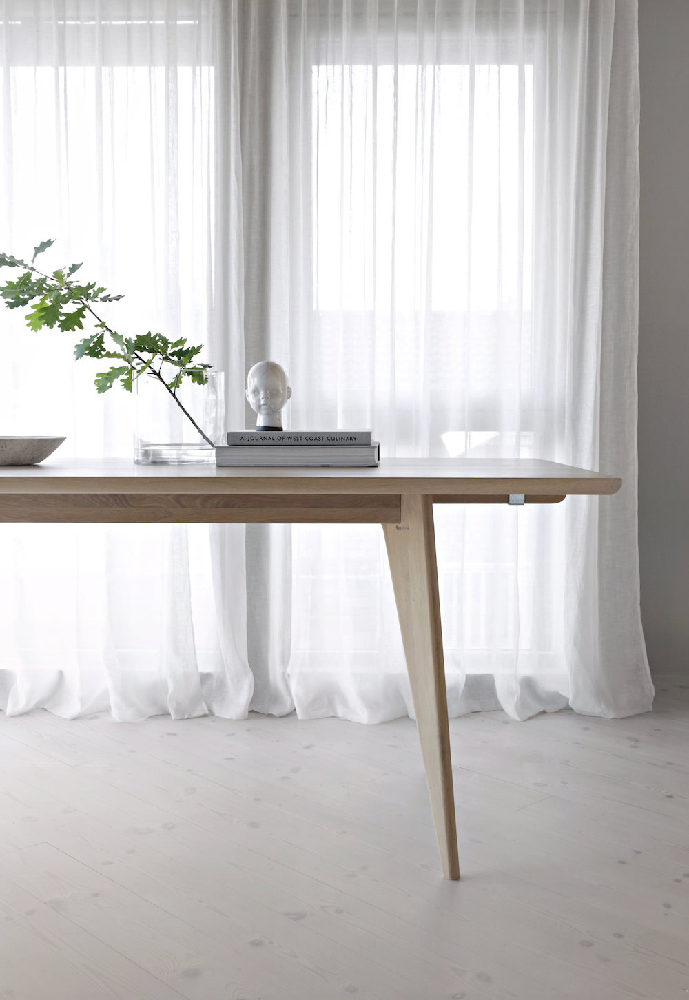 Viken 180cm, Hvitoljet