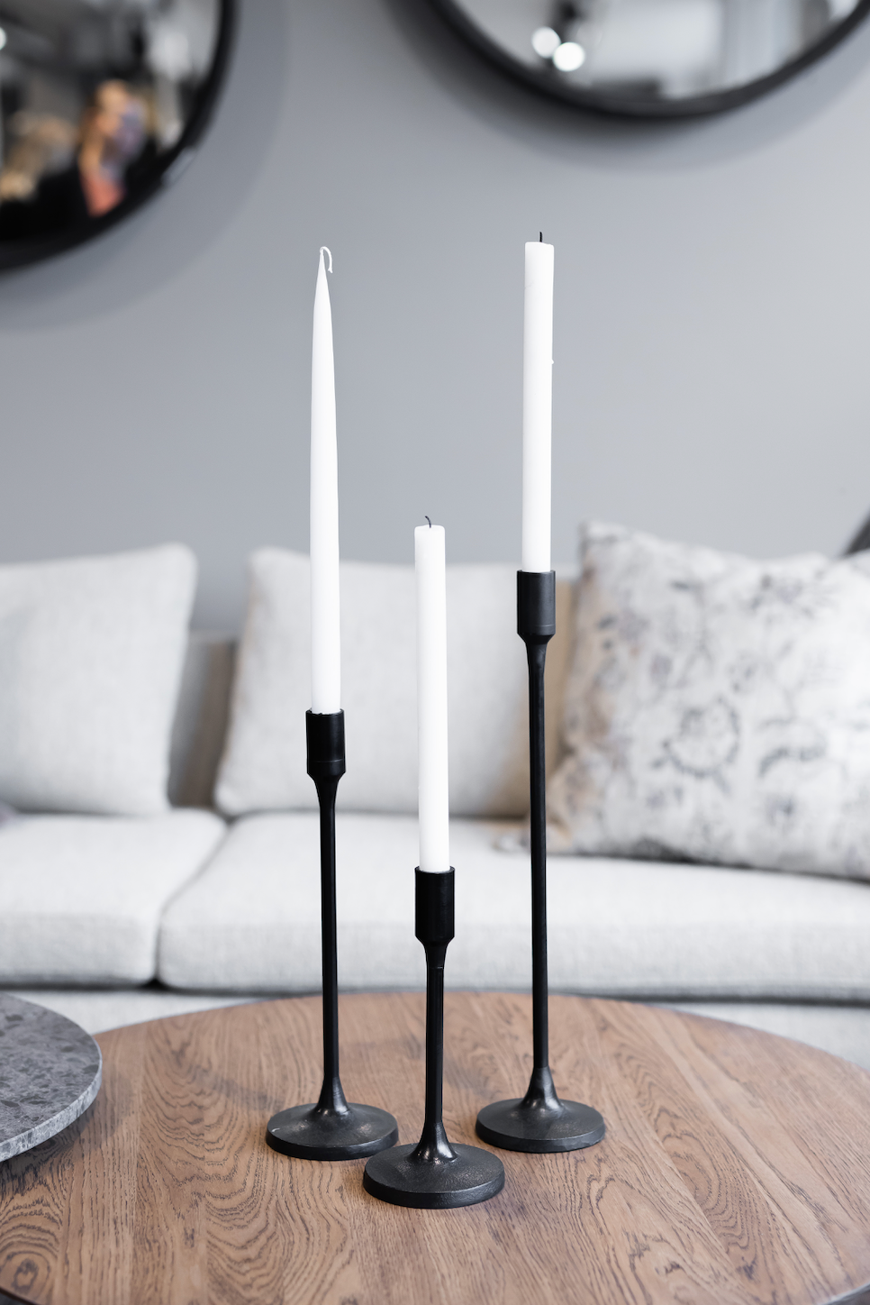 Lysestake 44cm, Jern