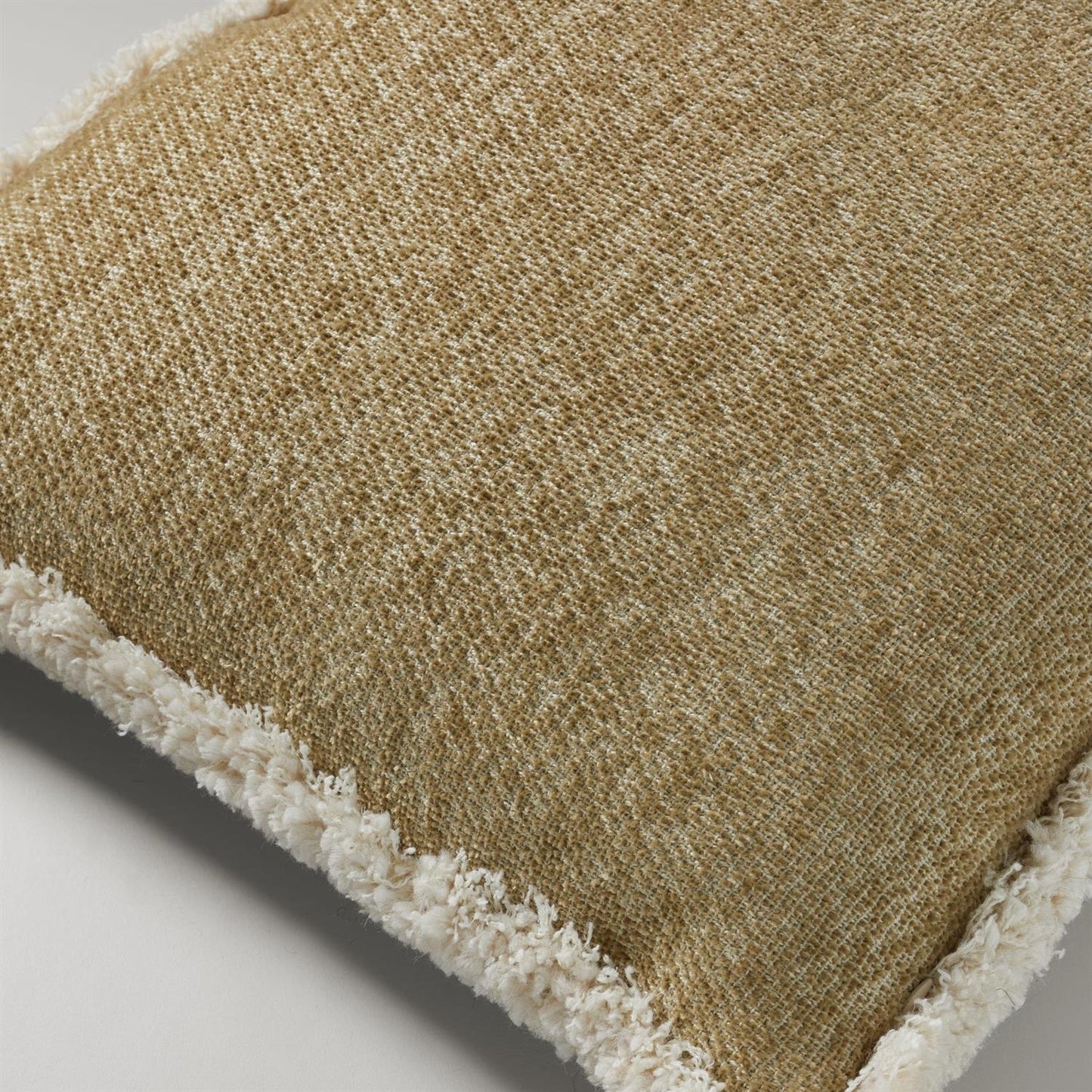 Ari chenille fringe pyntepute, 50x50 touch of gold
