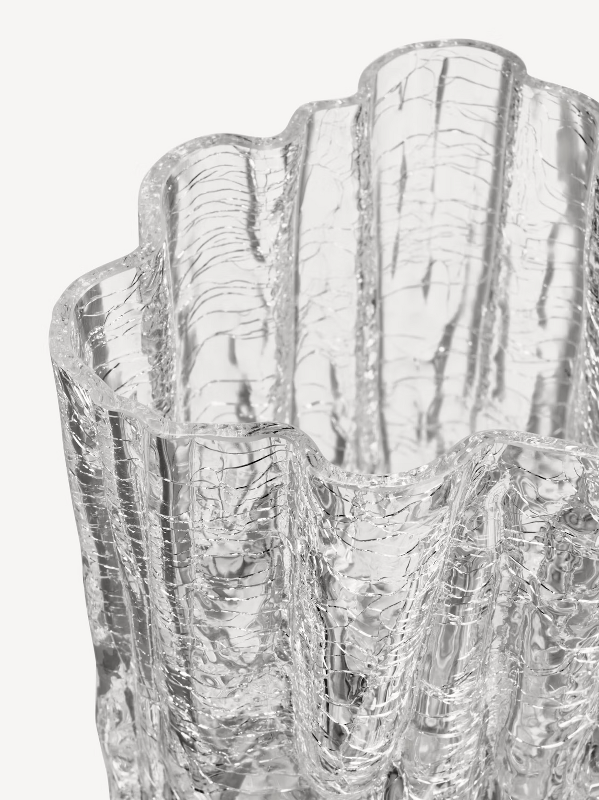 Crackle vase 121 mm