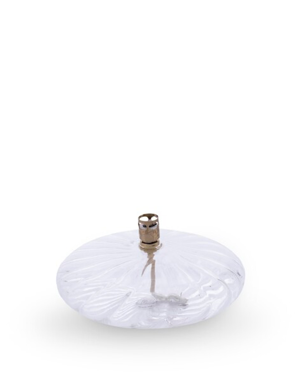 Oljelampe Disc elegant brass, Medium