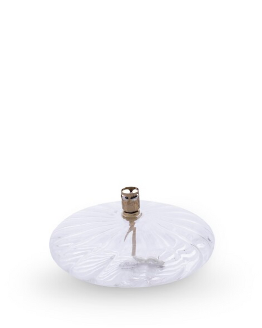 Oljelampe Disc elegant brass, Medium