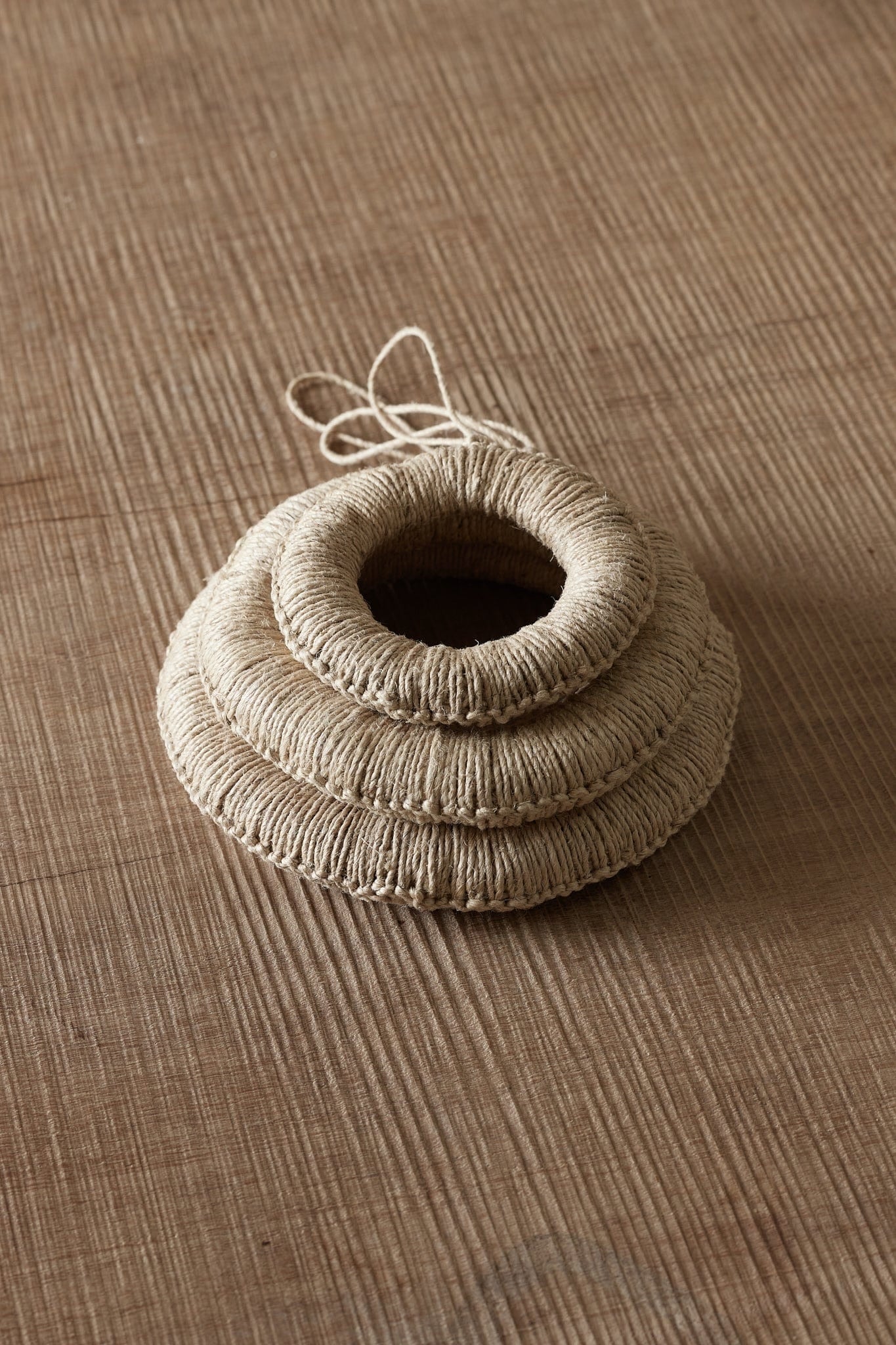 Gryteunderlag, hemp 3-sett
