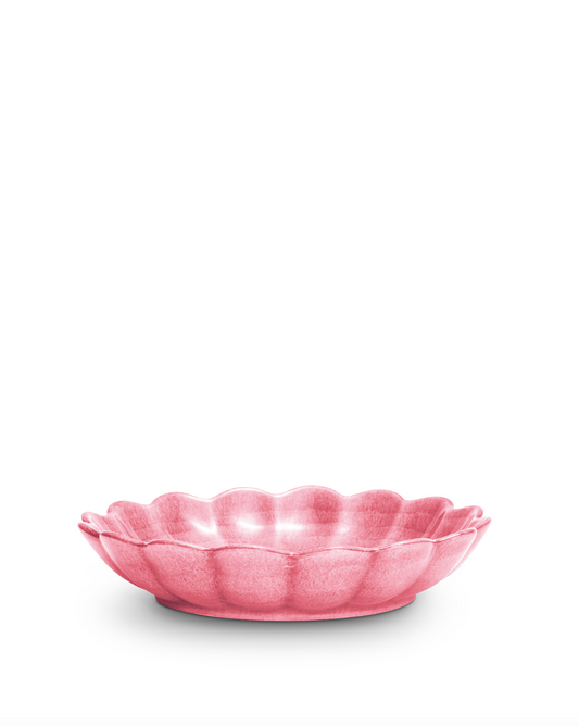 Oyster Skål 24cm, Rosa