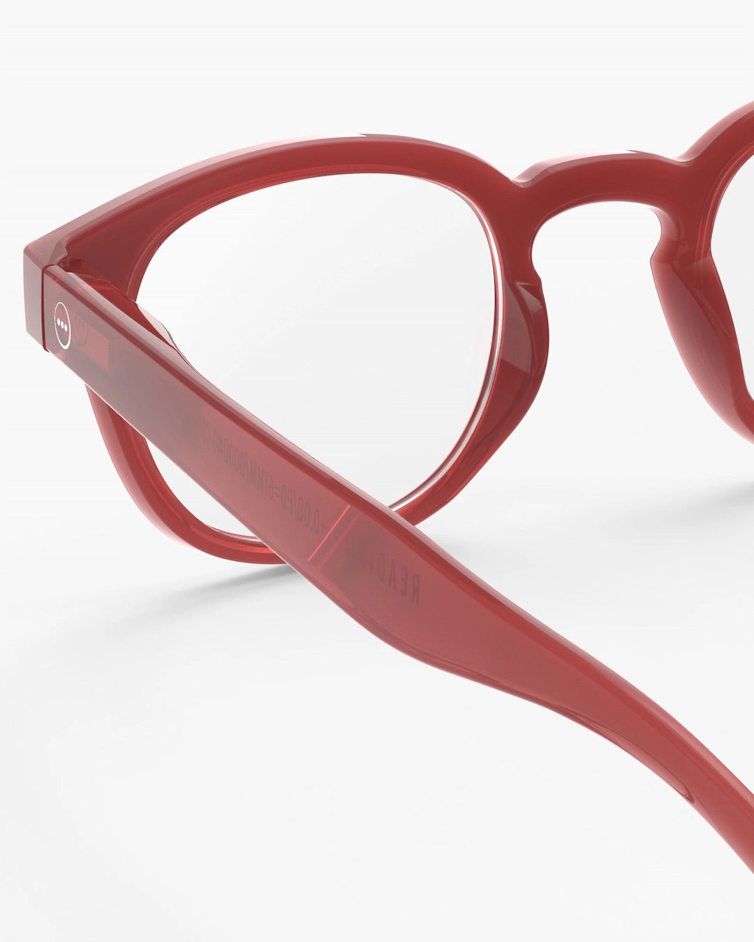Lesebriller #C Carmine Red