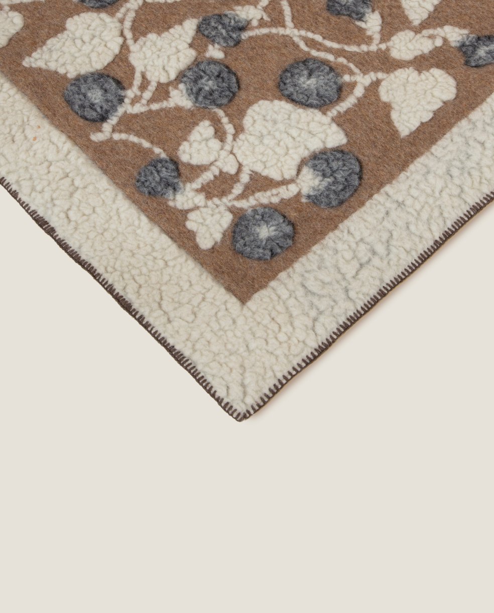 Boiled Wool Melodia pledd, 150x190