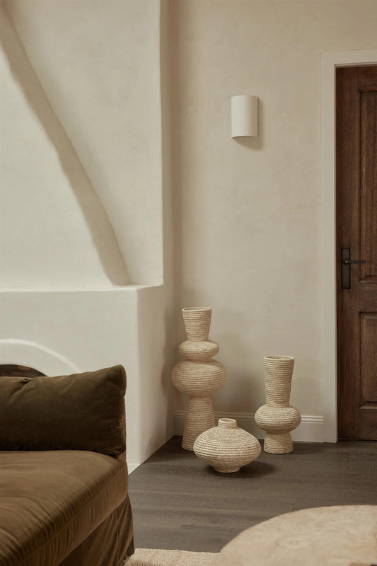 Samira vevet vase