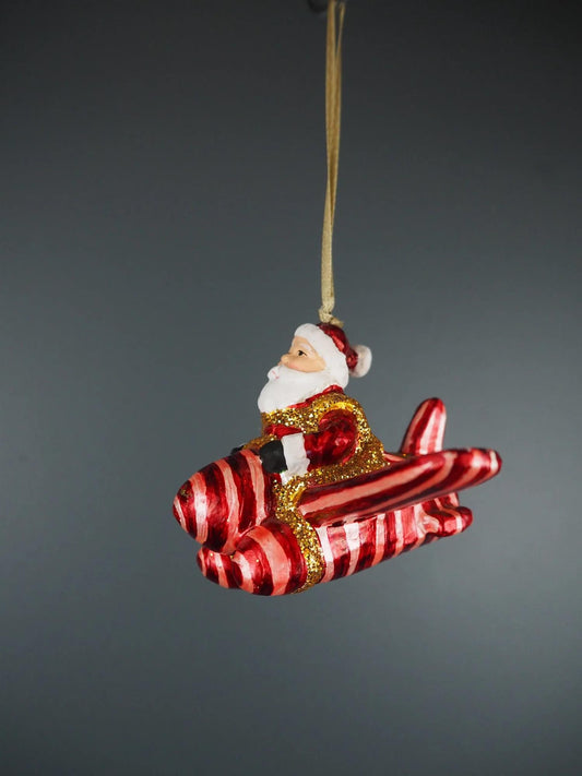 Nisse i stripete propellfly