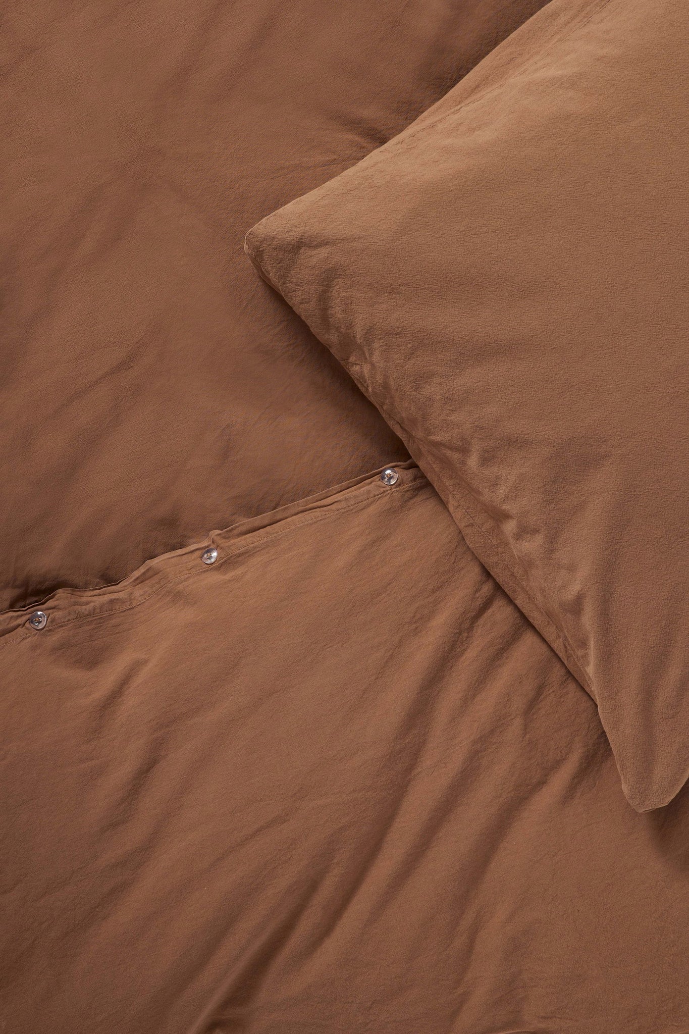 Stone bed linen terrakotta, sengetøy 140x220/ 50x70