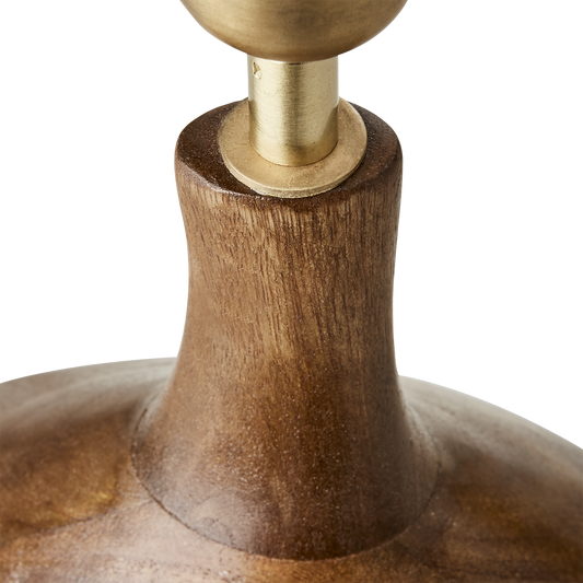 Portland lampefot brun L33xW20xH40 cm