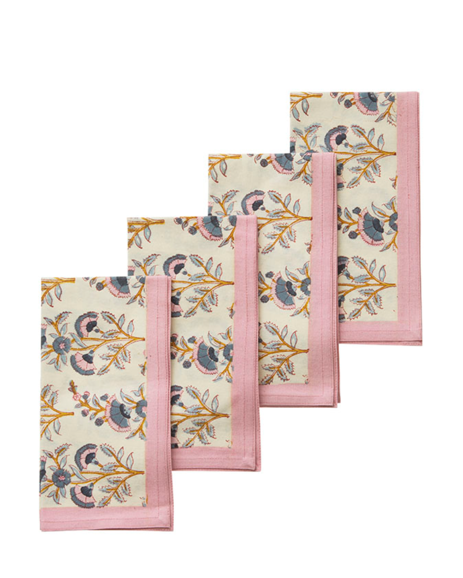 Tøyservietter Calla Azur 4/pk