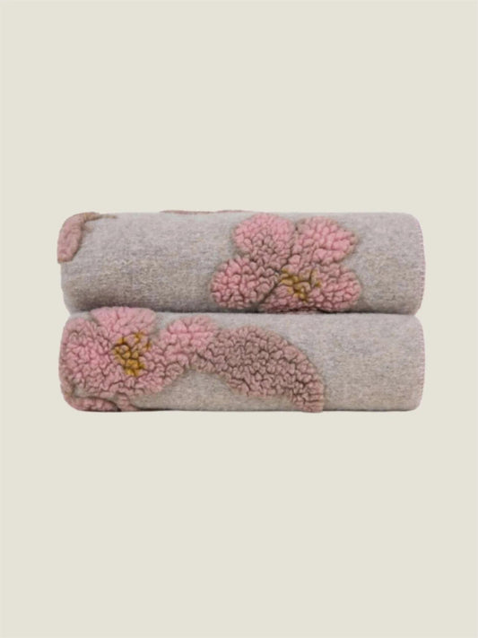 Easy Boiled Wool Magnolia pledd, 150x190