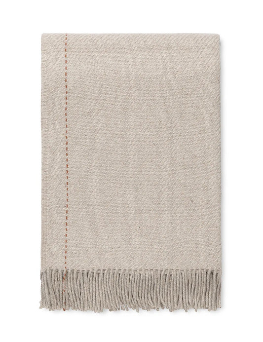 Ecru highland pledd 130x200 cm