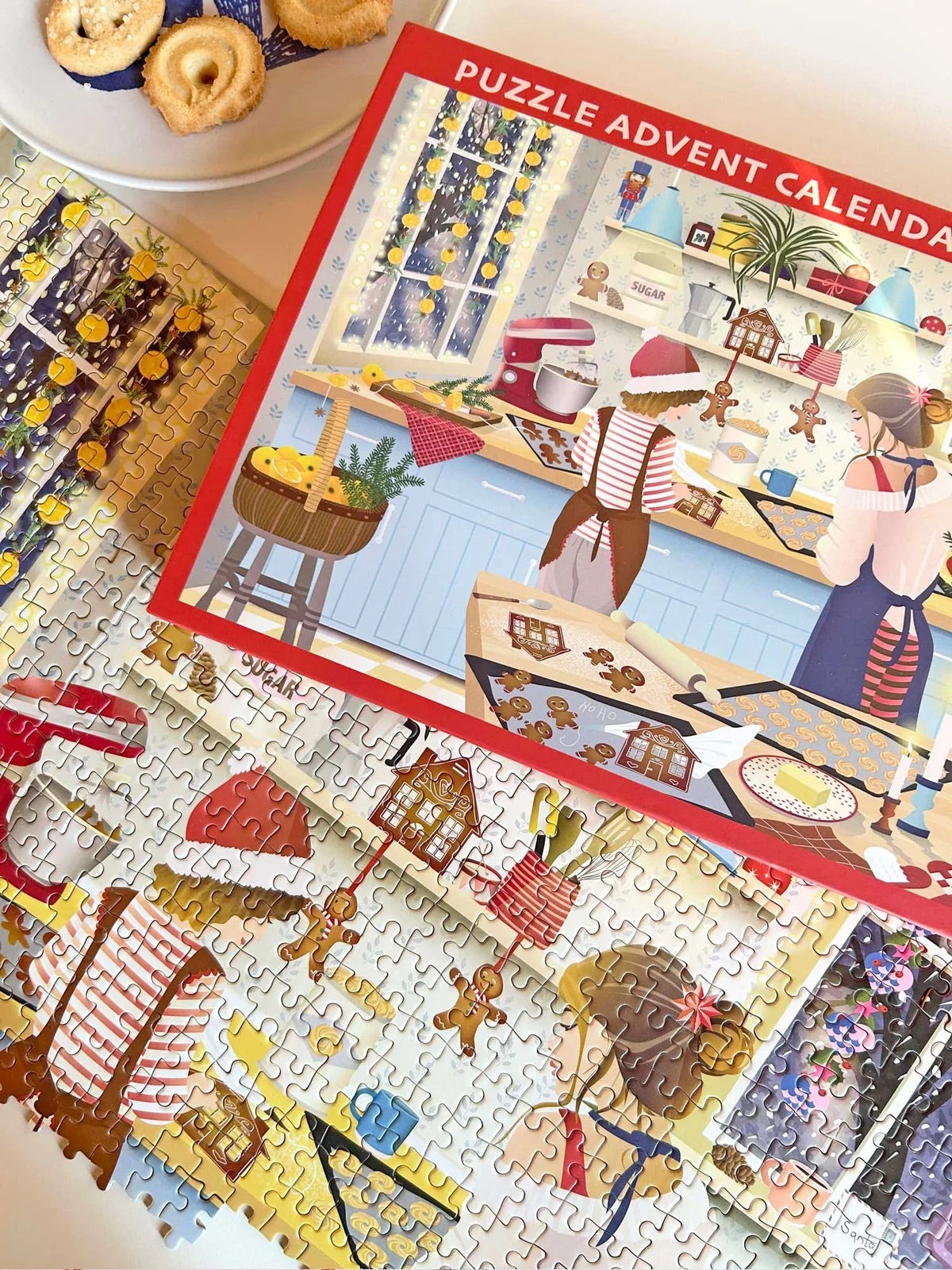 Adventskalender Sweet Christmas puslespill