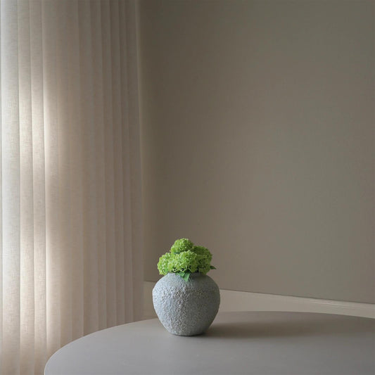 Green mini snowball hydrangea