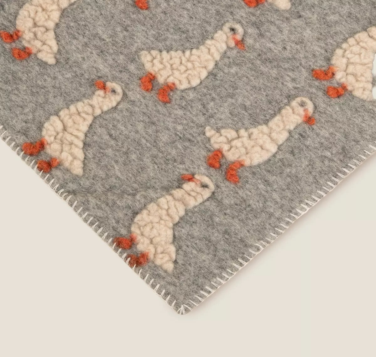 Boiled Wool Paperella babypledd, 75x100 cm