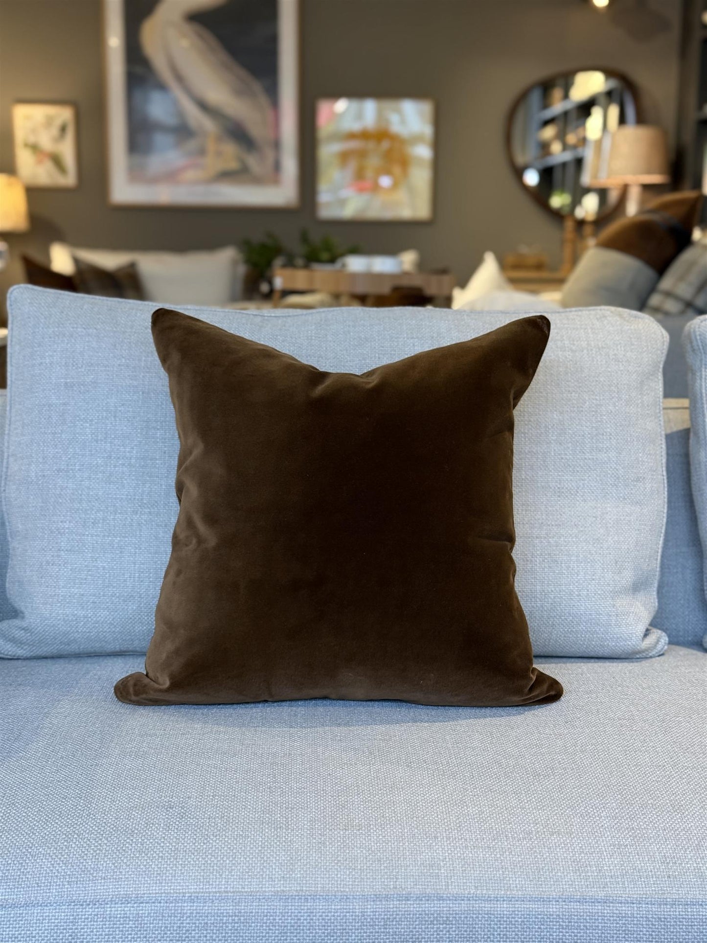 Pyntepute Ritz brown 50x50 cm