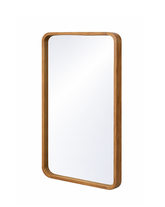 Speil teak 100x60x5 cm