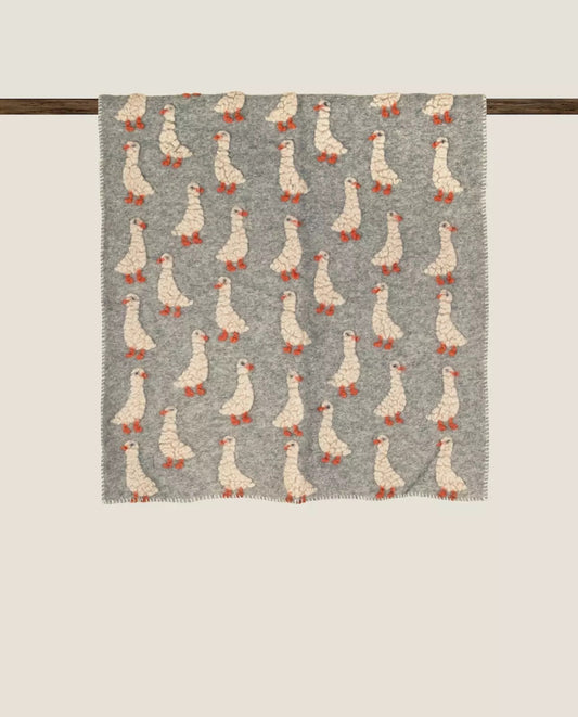 Boiled Wool Paperella babypledd, 75x100 cm