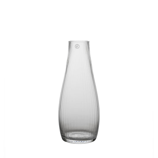 Karaffel S rillet glass