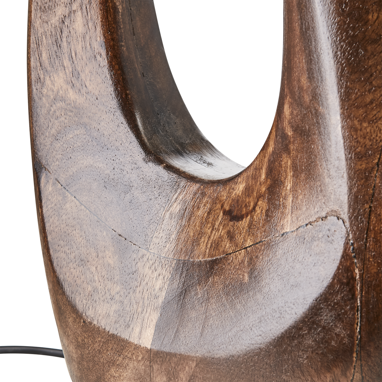 Portland lampefot brun L28xW20xH61 cm