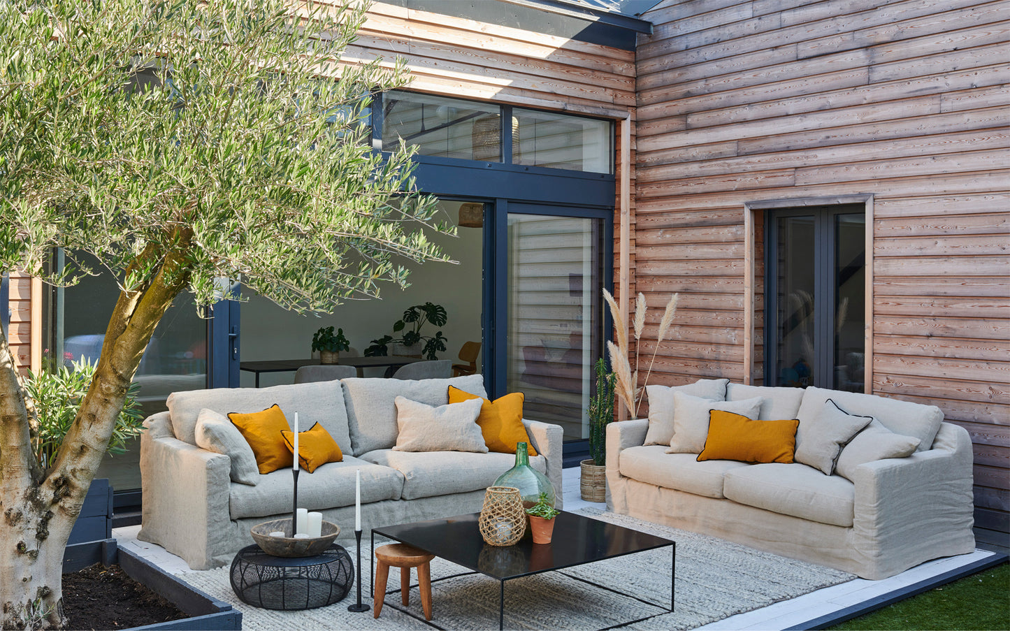 Bicarosse/ Bruges sofa