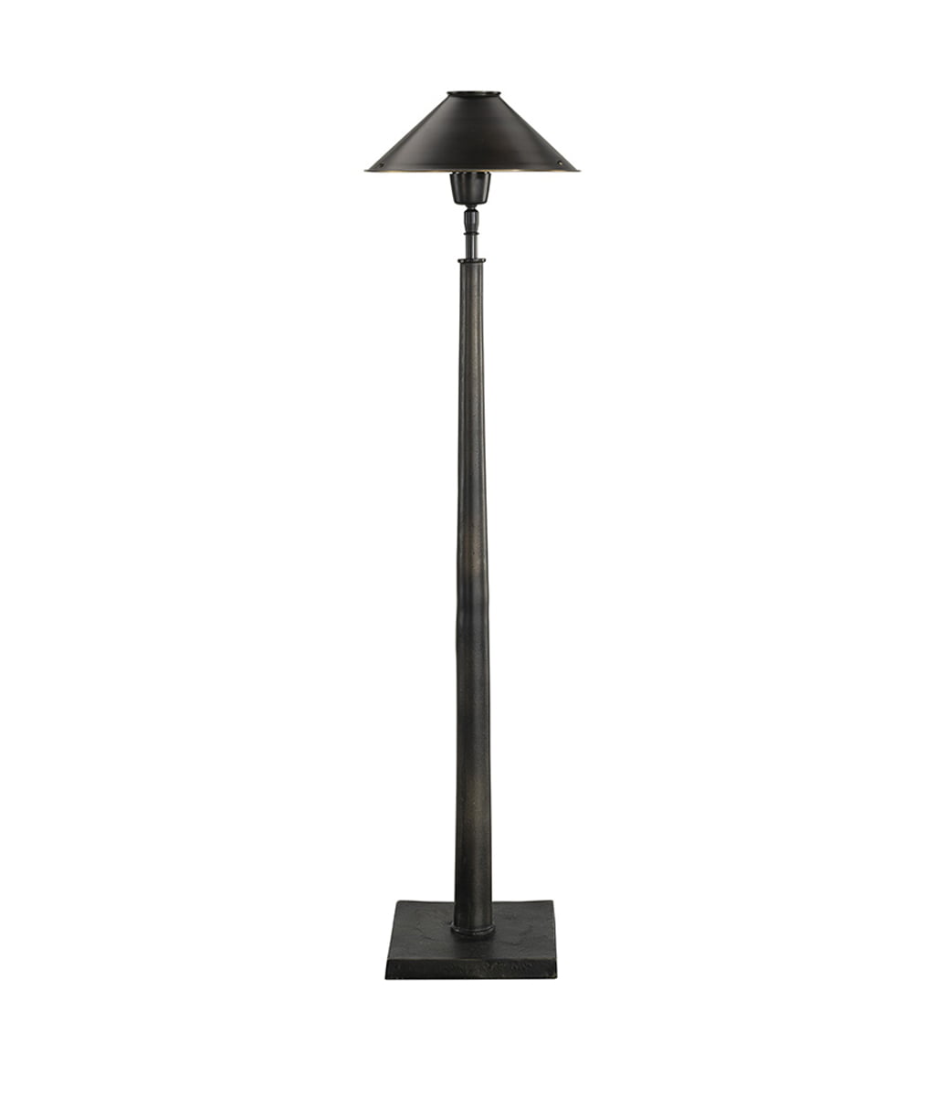 Positano Bordlampe med skjerm, Black/Antikk Bronse