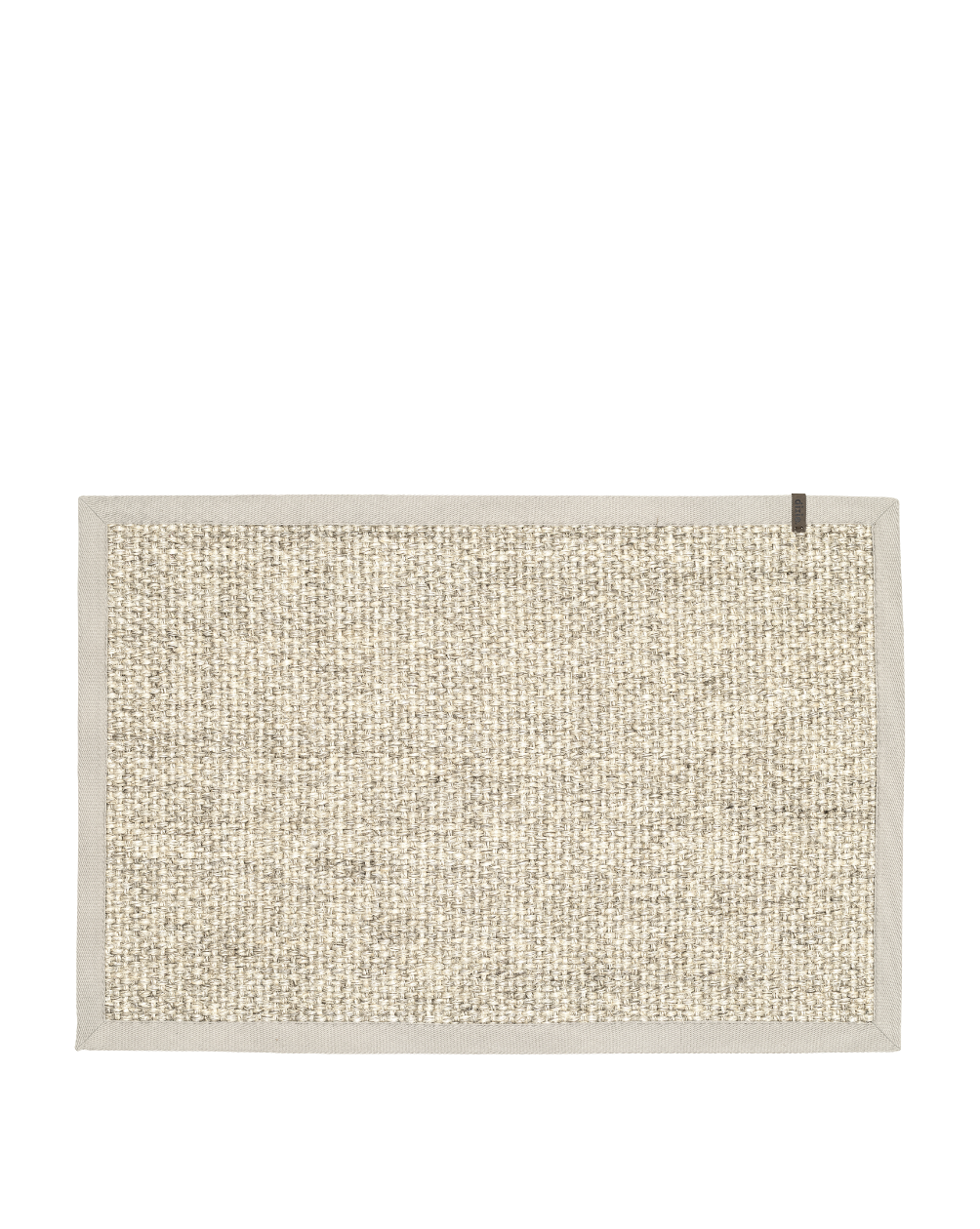 Dørmatte Wilma 60x90cm, marmor beige kant