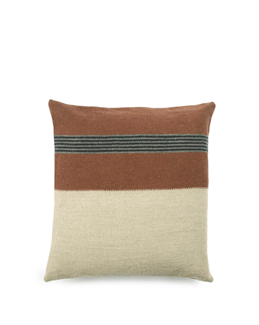 Sienna pute, brown 50x50 cm