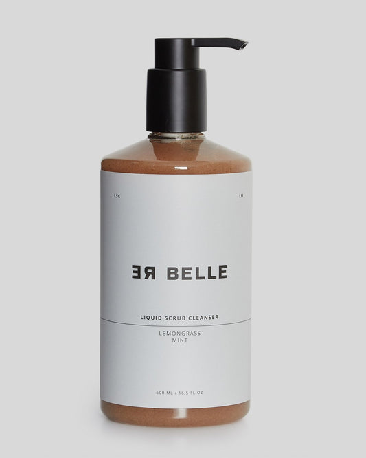 Liquid scrub cleanser, 500ml lemongrass mint