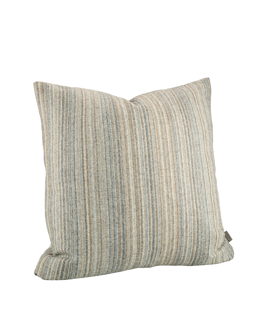 Duncan stripe putretrekk 50x50 cm, grey