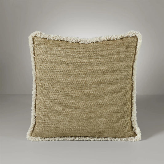 Ari chenille fringe pyntepute, 50x50 touch of gold