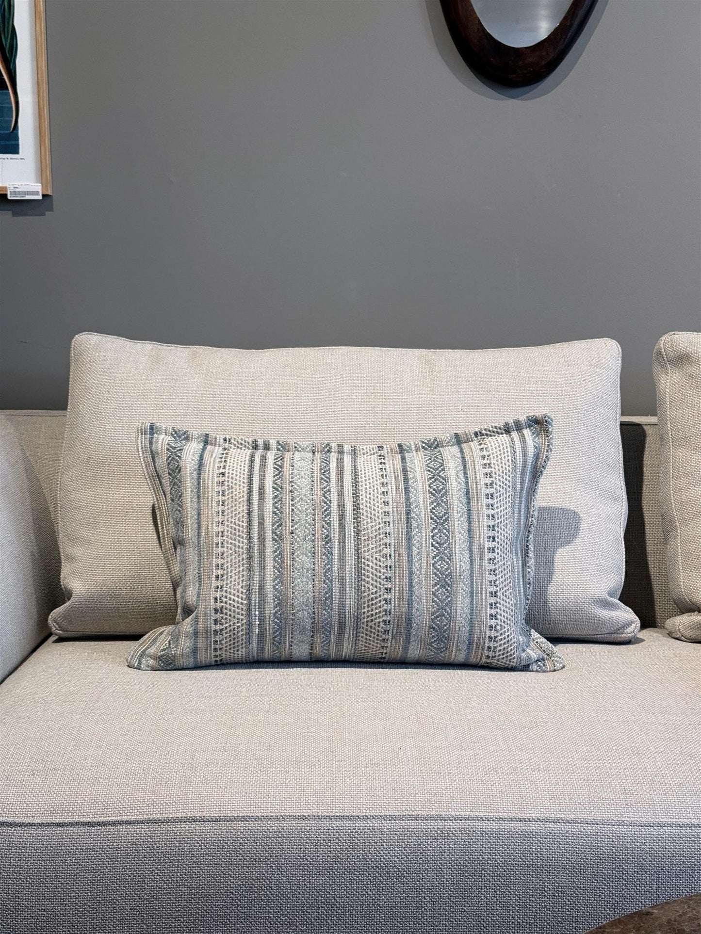 Pyntepute 40x60, Carey Old blue/ inzimi