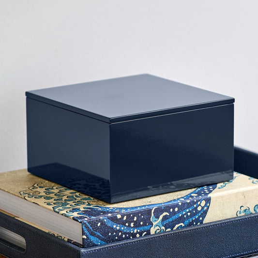 Lux Boks 19x19x7cm, Blue Indigo