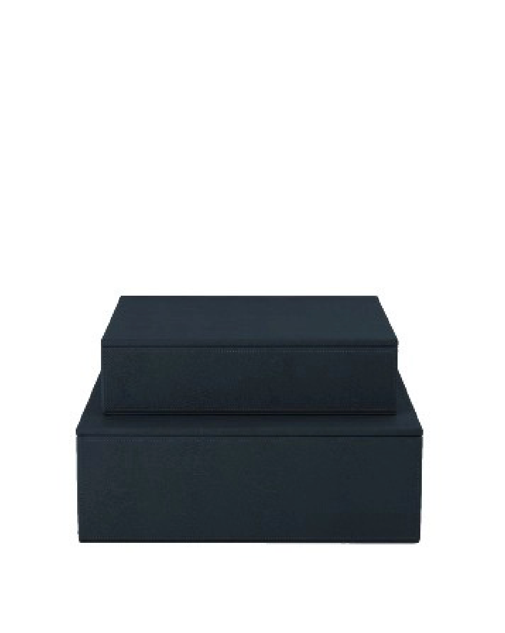 Sting boks 2-sett 30x20x10,5/ 25x15x7 cm, Midnight blue