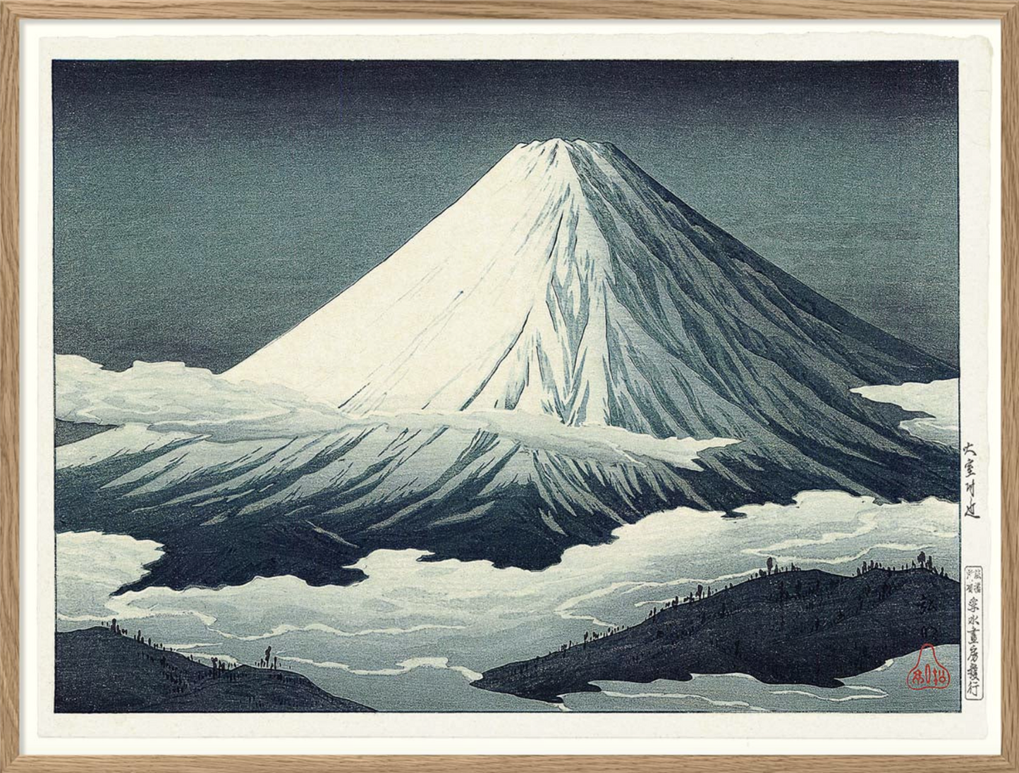 Mount Fuji - 70x100 eikeramme