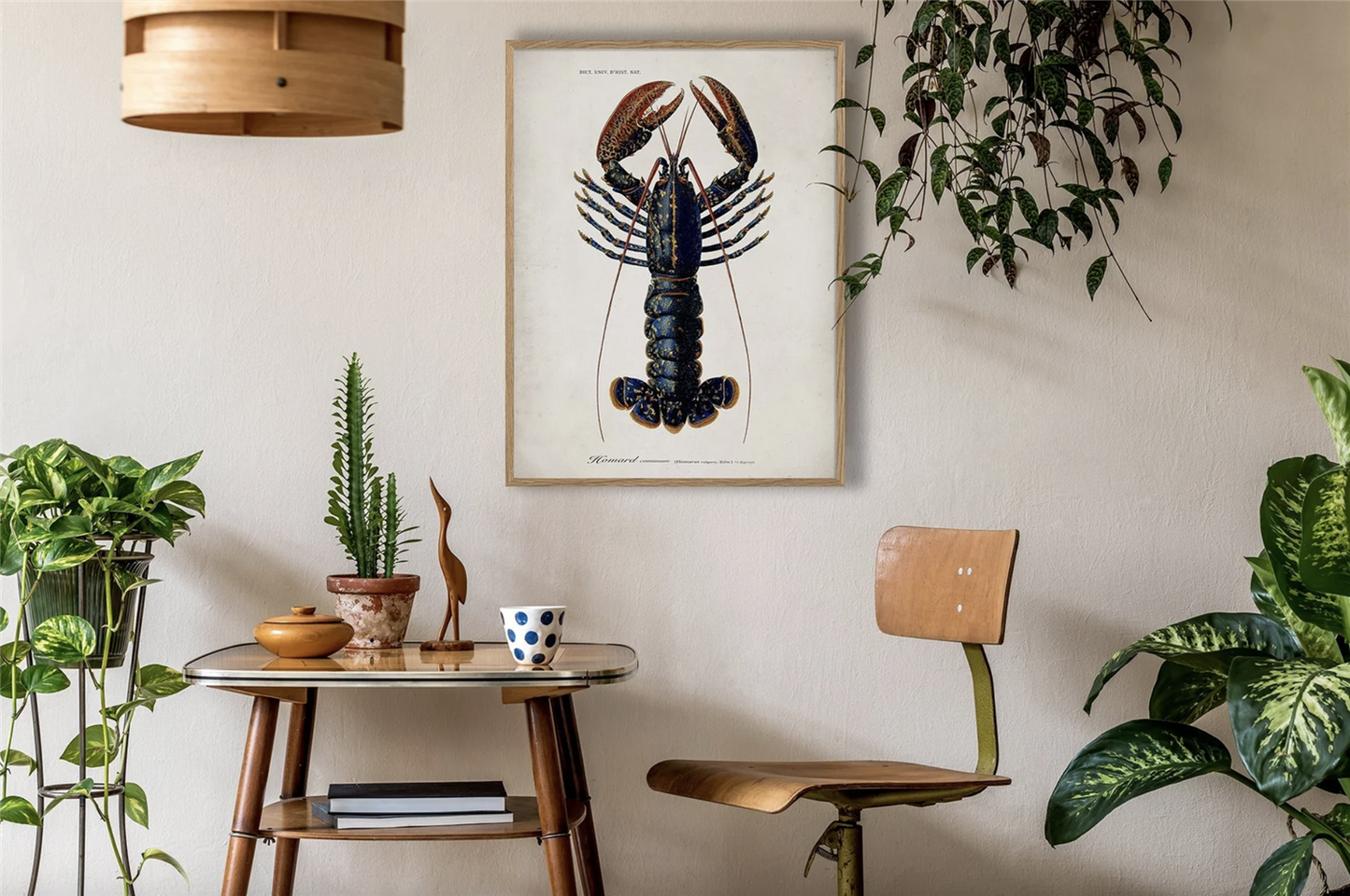 Lobster - 50x70 eikeramme