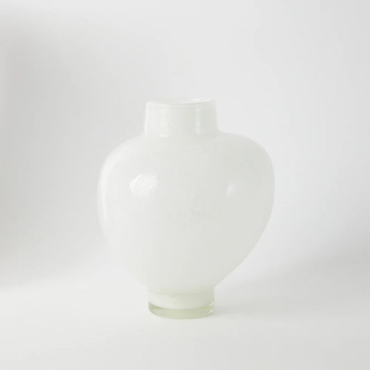 Mila vase, hvit