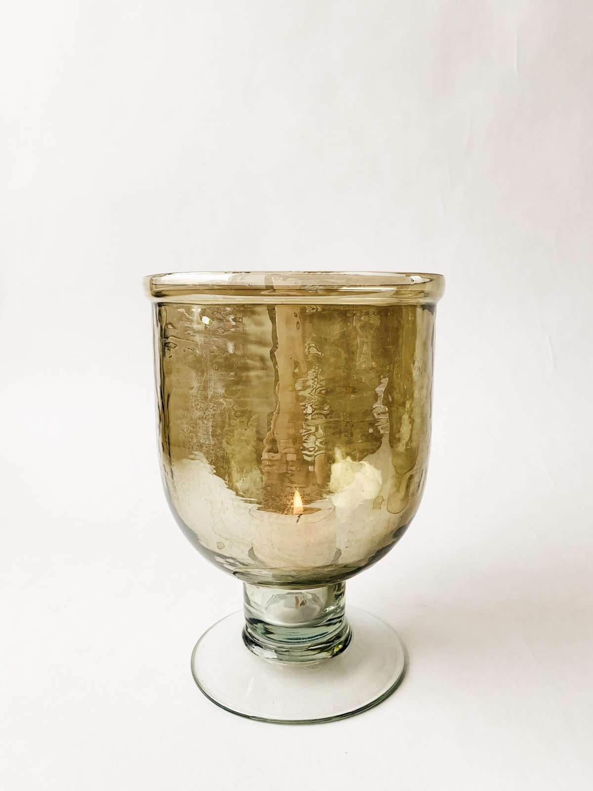 Hurricane på stett, glass S H17 cm