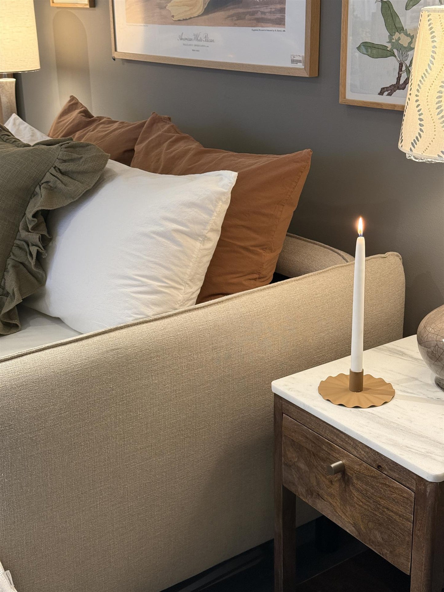 Utstilling | Aker sovesofa 162/*120 - PG5 Lino Sea salt