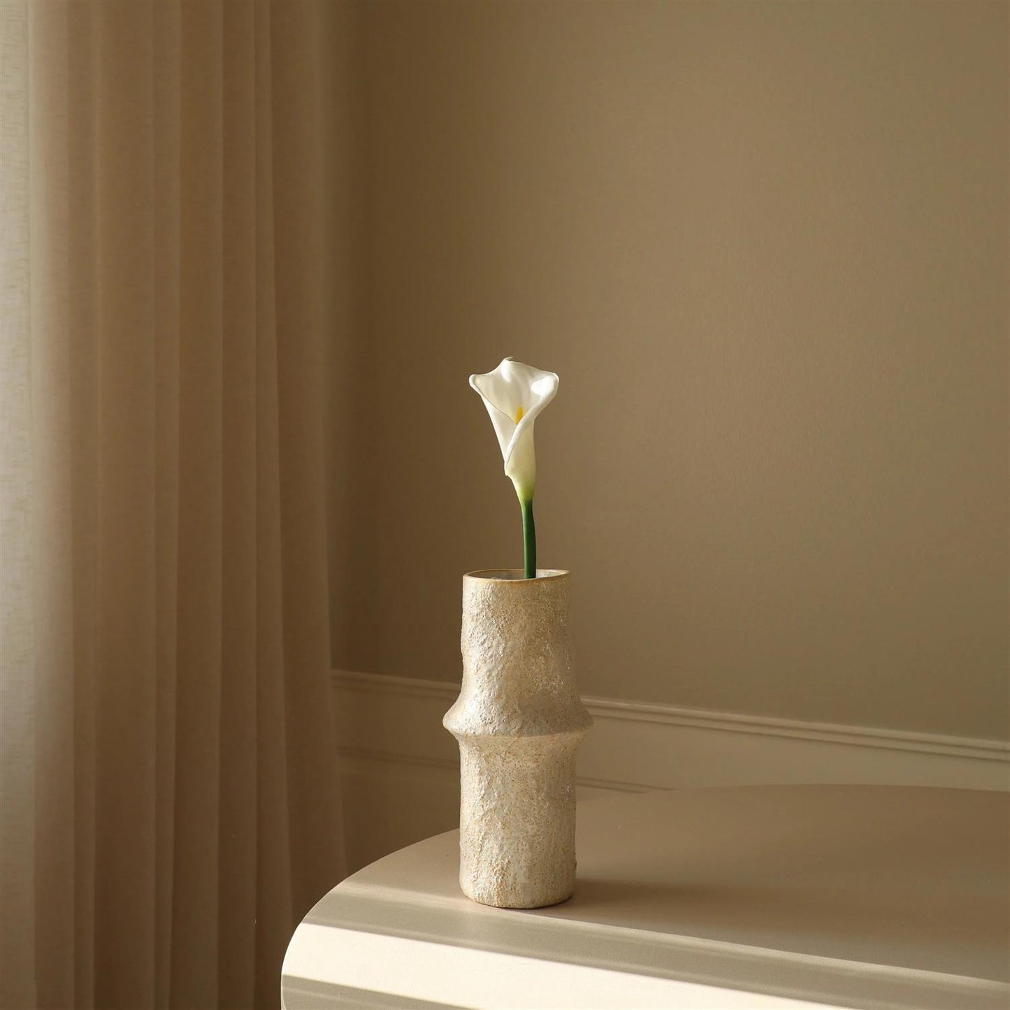 White Calla lily flower 45 cm