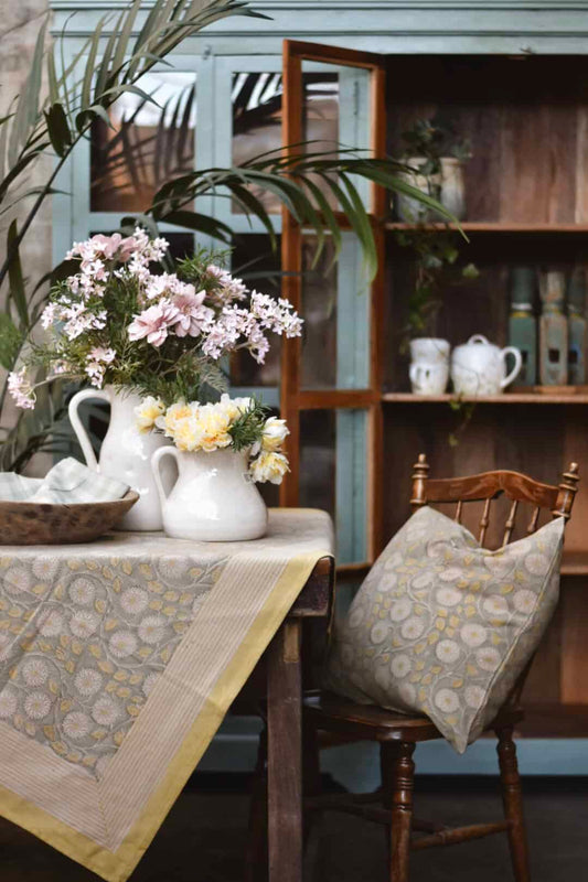 Kanne glassert krakelert H27 cm