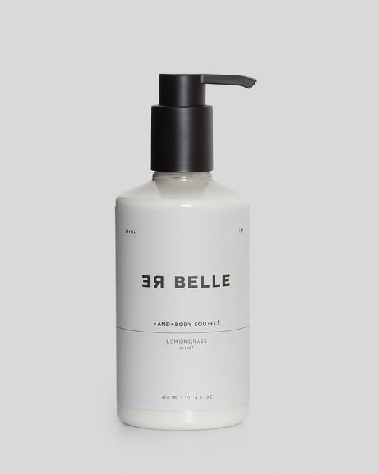 Hand & body soufflé, 300ml lemongrass mint