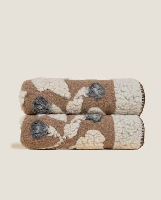 Boiled Wool Melodia pledd, 150x190